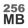 256MB