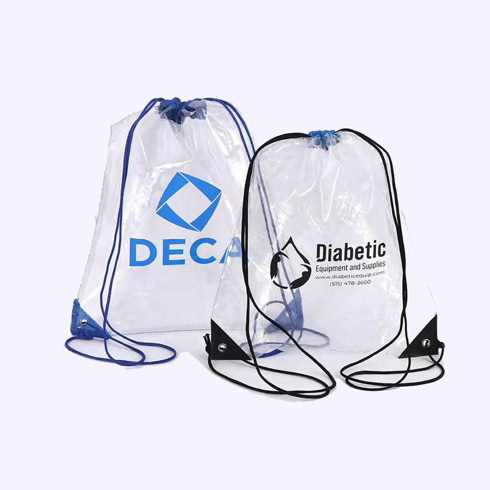 Custom Clear Drawstring Backpack Bags thumb 294