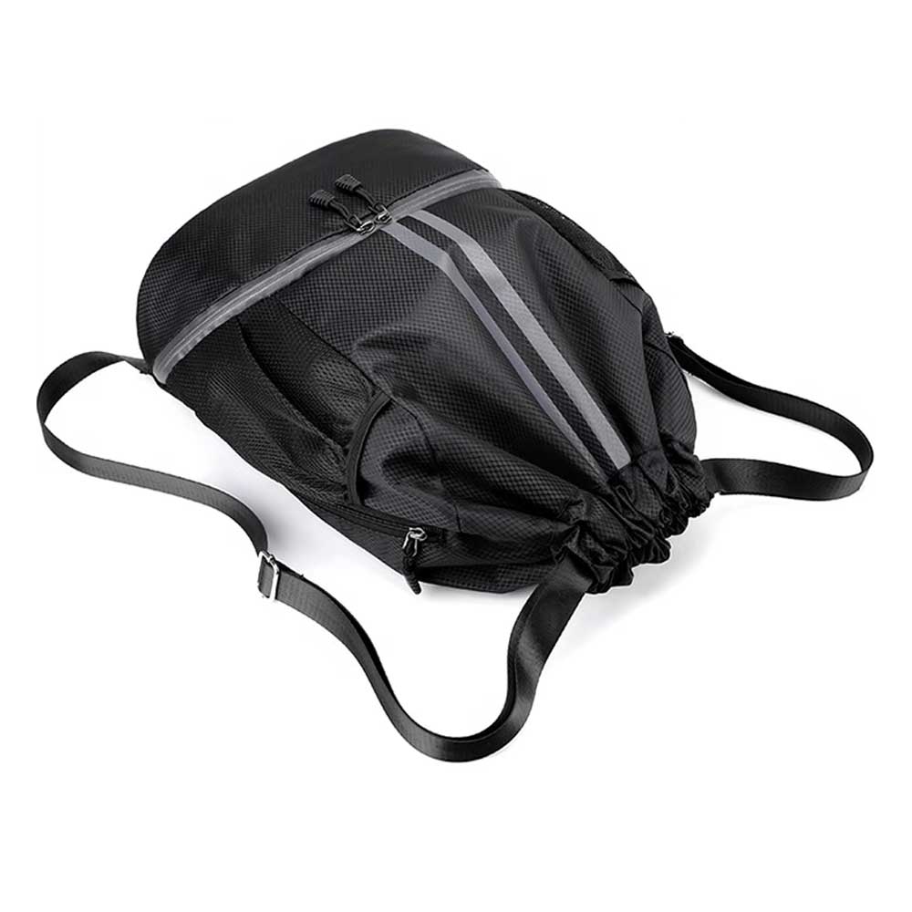 Sports Drawstring Backpack with wet separation pocket thumb 301