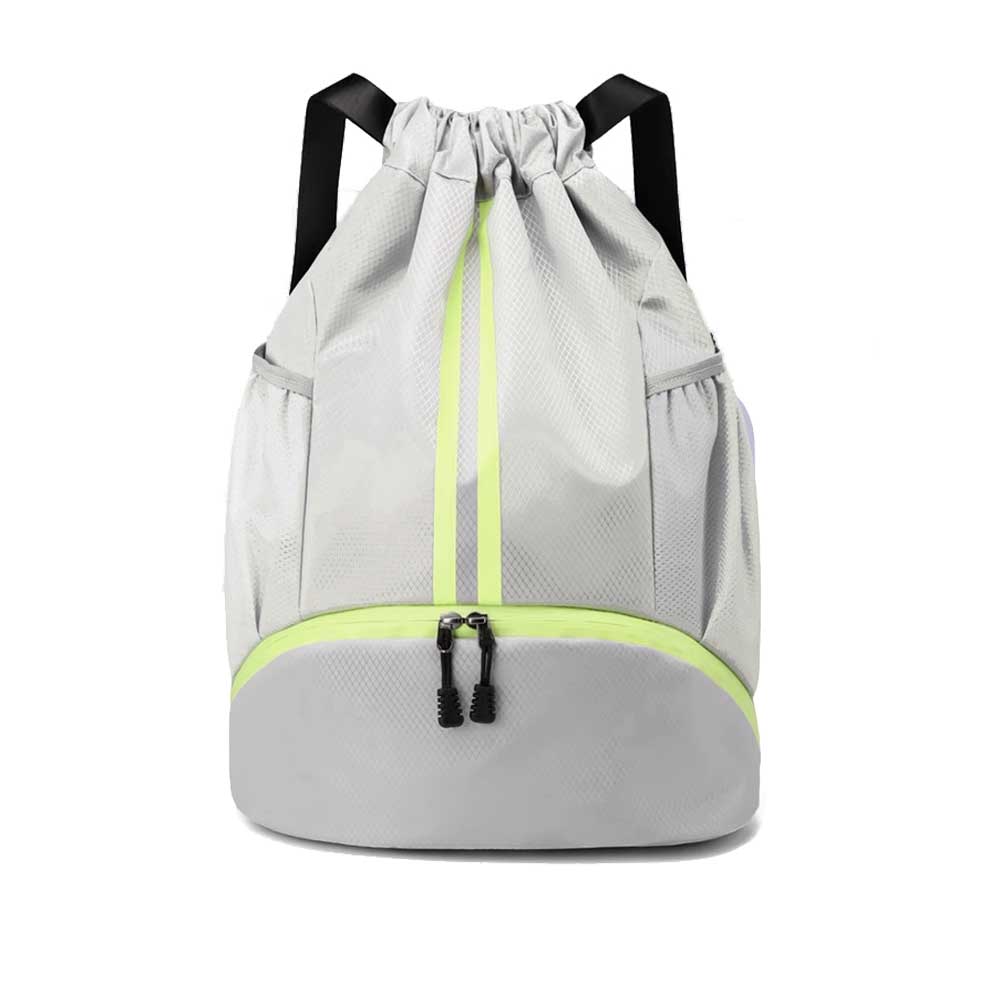 Sports Drawstring Backpack with wet separation pocket thumb 305