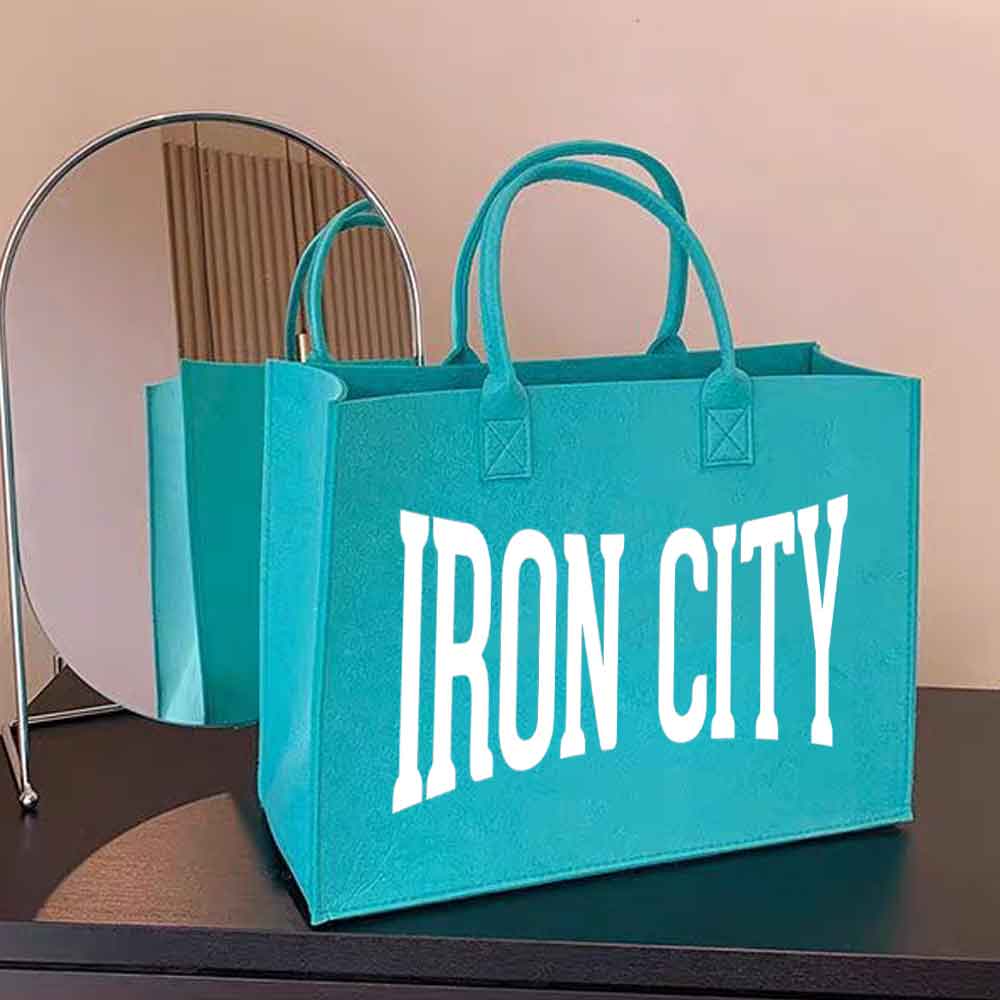 Custom Felt Large Shopping Hand Bag thumb 312