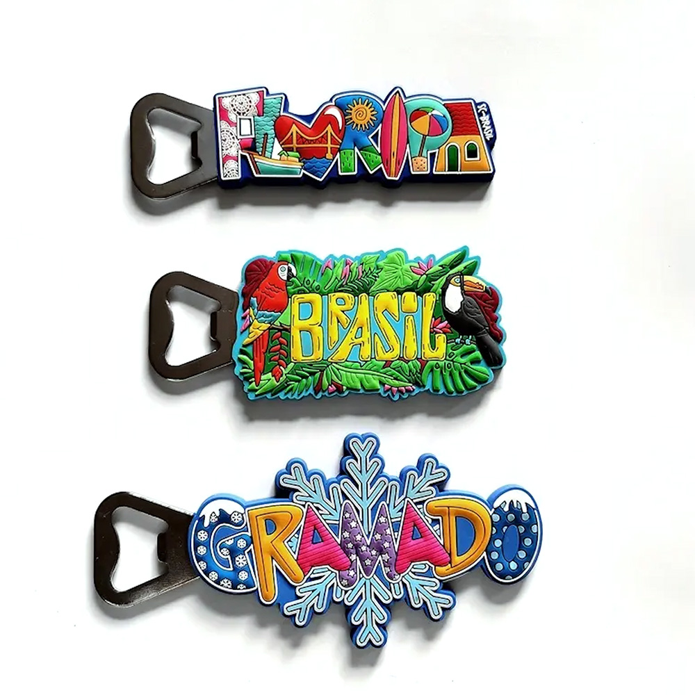 Custom PVC Magnetic Bottle Opener thumb 318