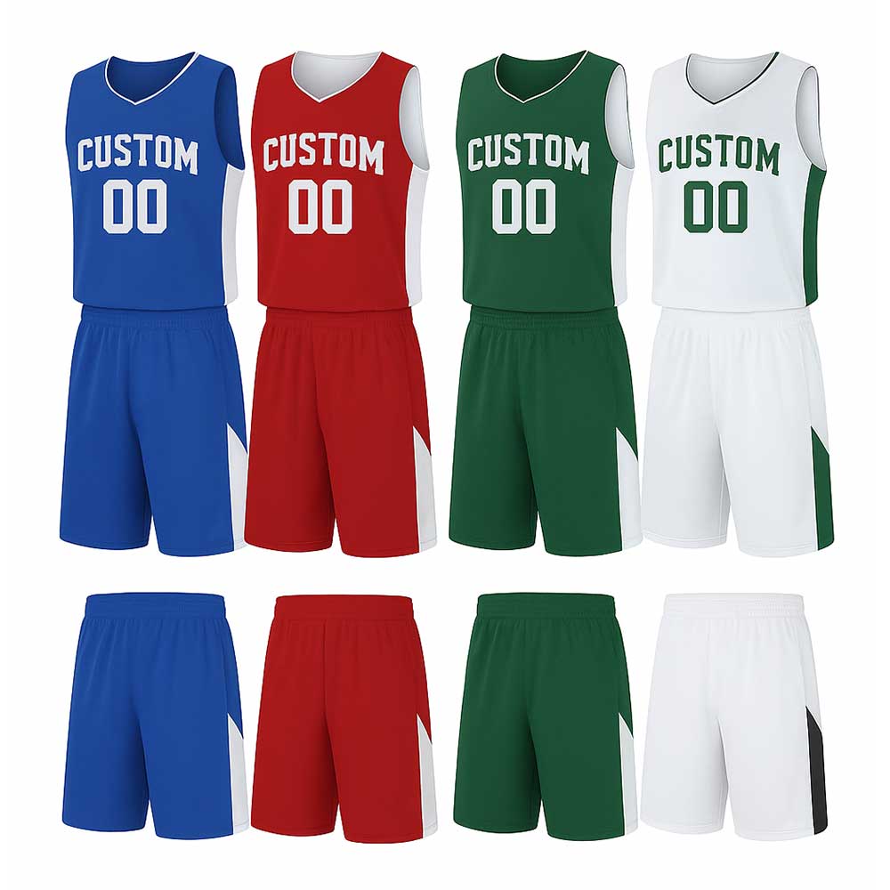 Custom Reversible Basketball Jersey and shorts thumb 369