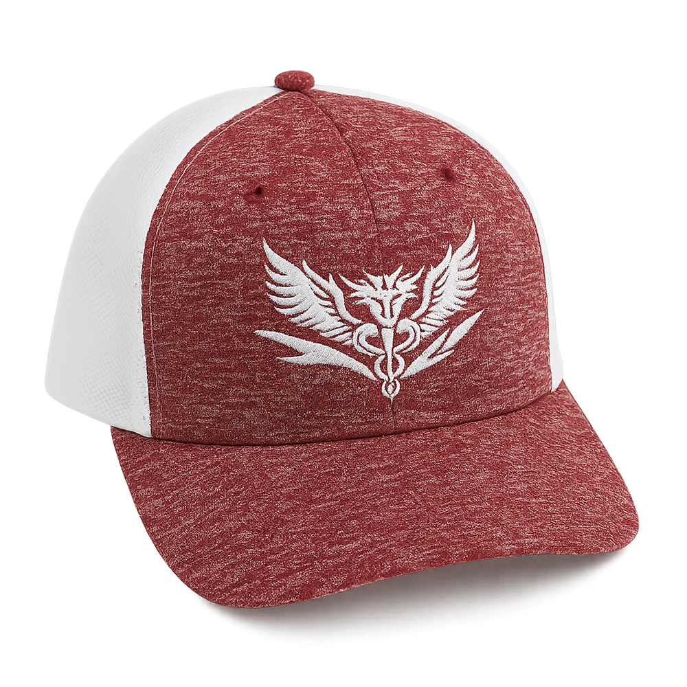 Heathered Fabric Base Ball Cap