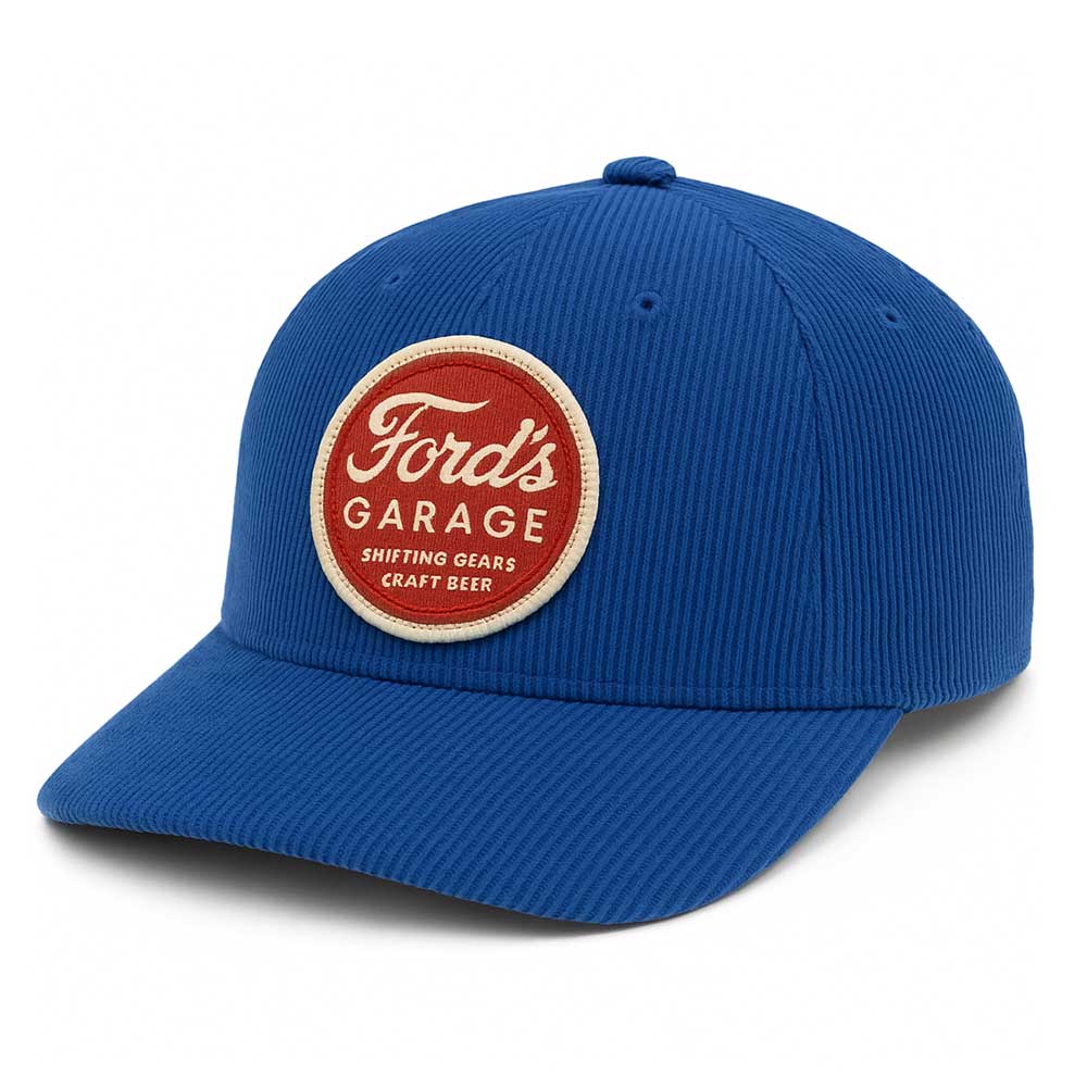Classic 6-Panel Corduroy Cap with Embroidery Round Patch thumb 387