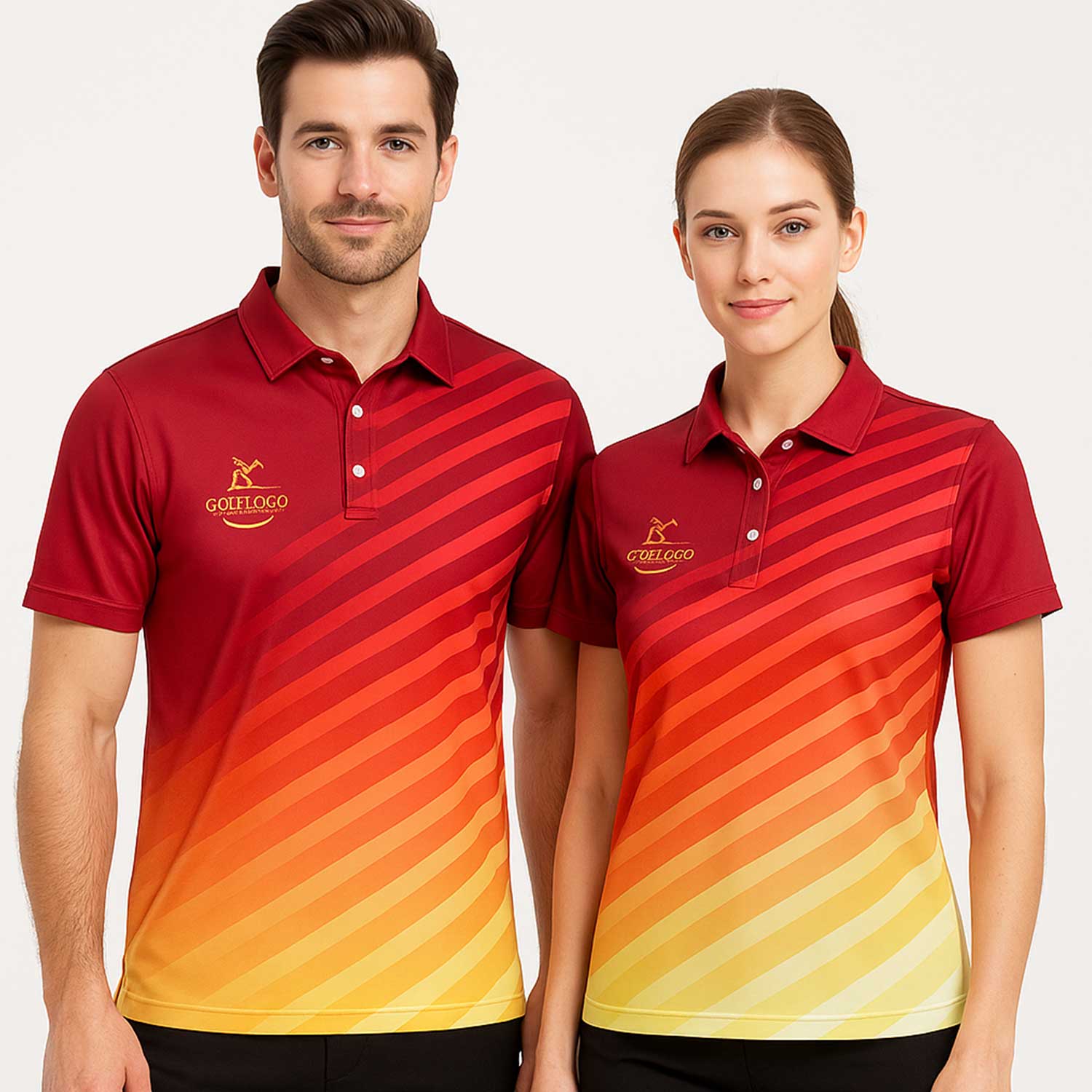 Brushed Milk Silk Sublimation Short Sleeve Polo shirt thumb 394