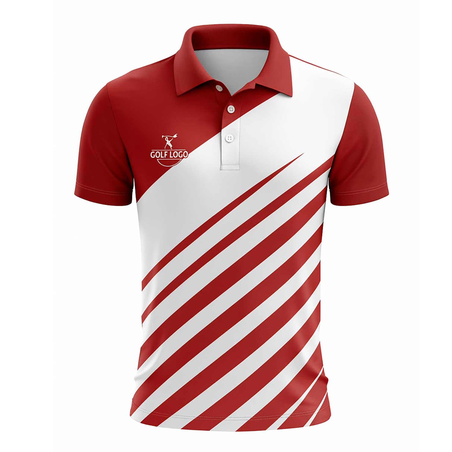 Brushed Milk Silk Sublimation Short Sleeve Polo shirt thumb 395