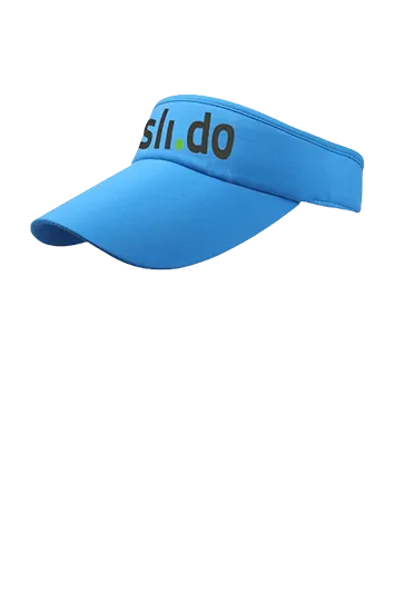 Printed Logo Visor Hat