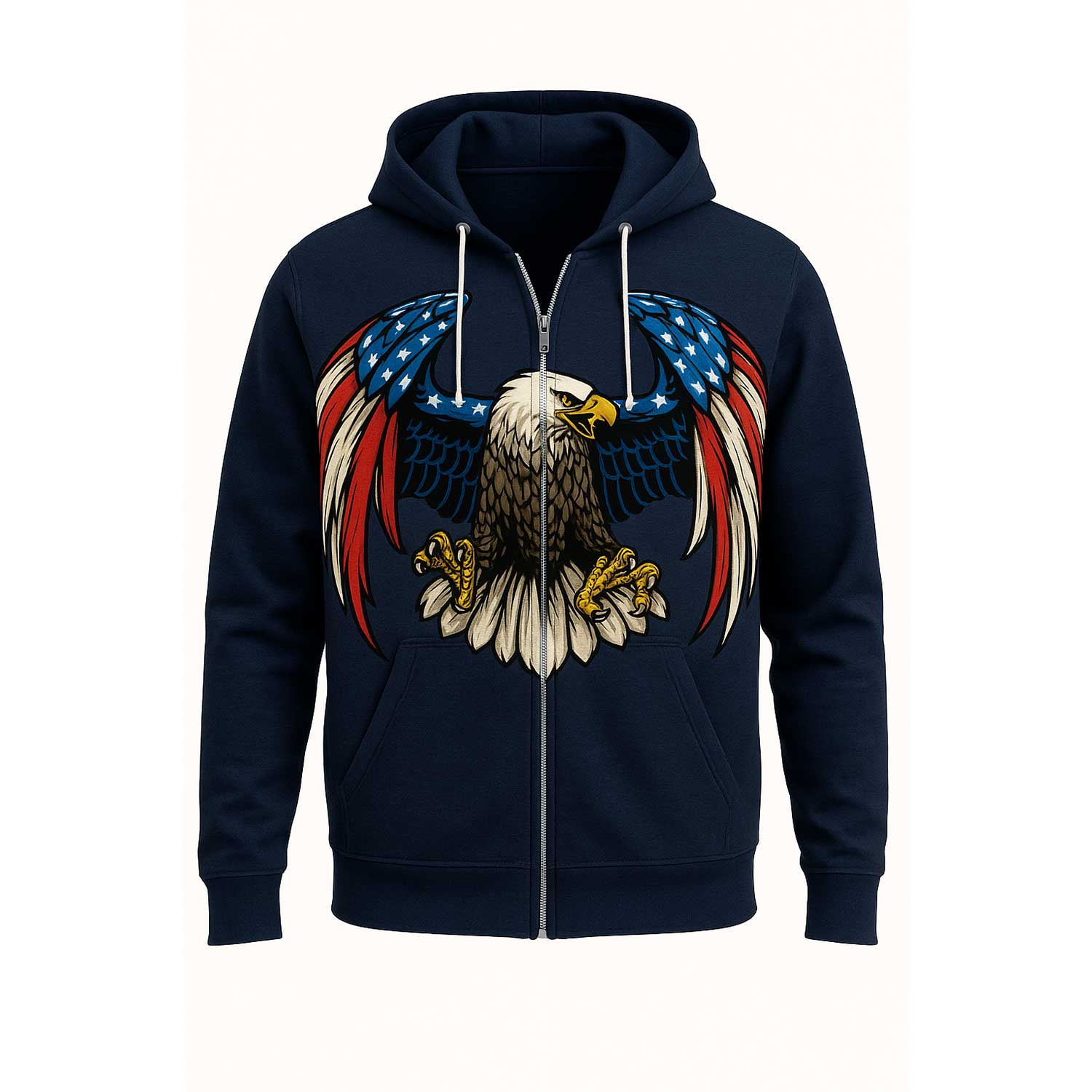 310 GSM Interlock Fleece Sublimation Full Zip Hoodie w/ Pockets page