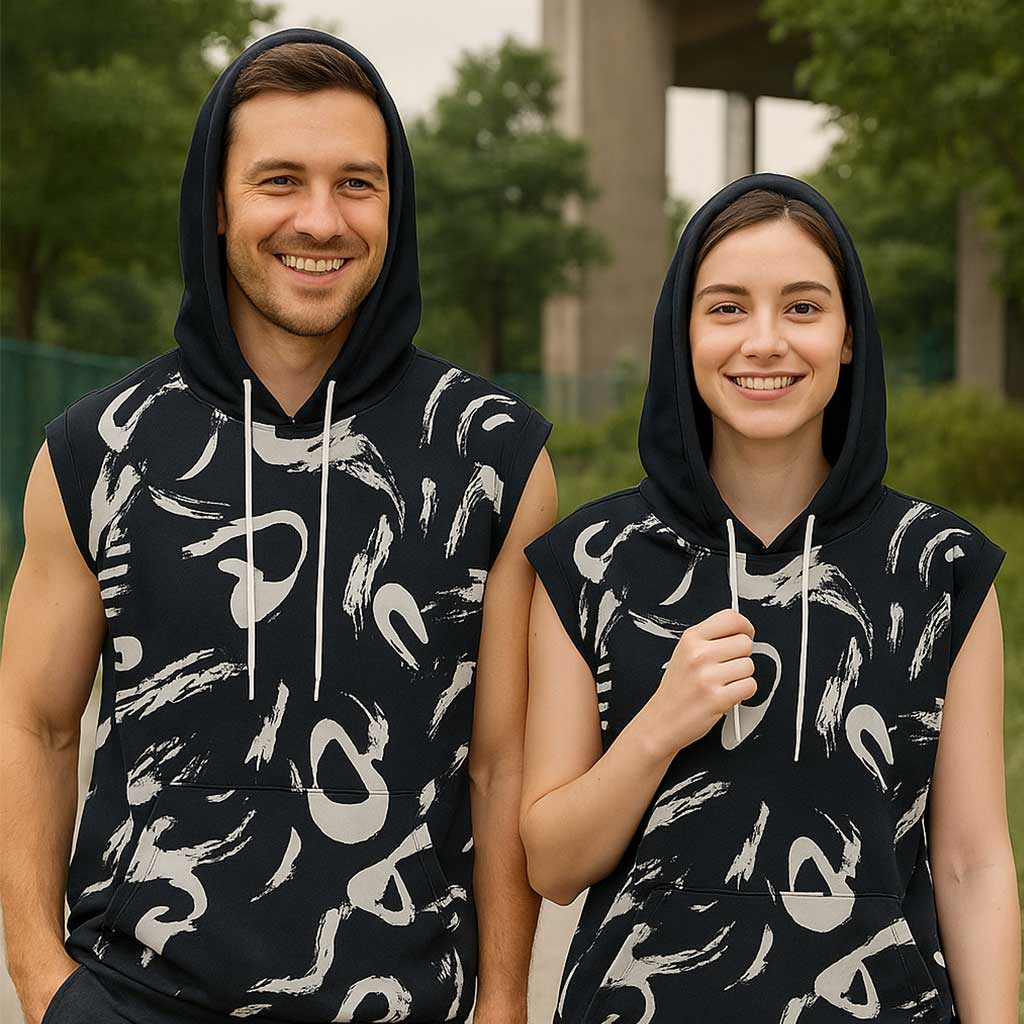Unisex 250G Lightweight Sleeveless Hoodie thumb 418