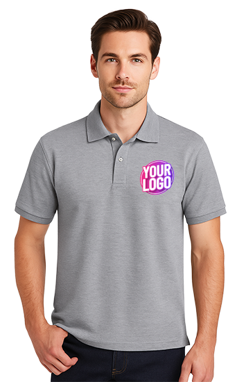 Pure cotton casual POLO shirt