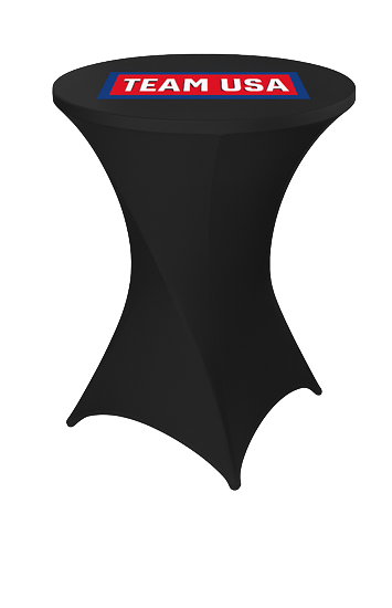 Stretch Spandex Round Cocktail Table Cover