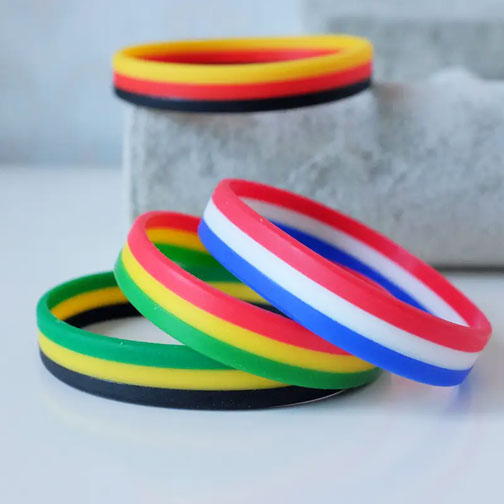 3 Color Stripe Segmented 