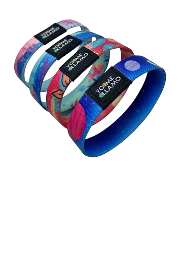 Elastic Fabric Wristbands