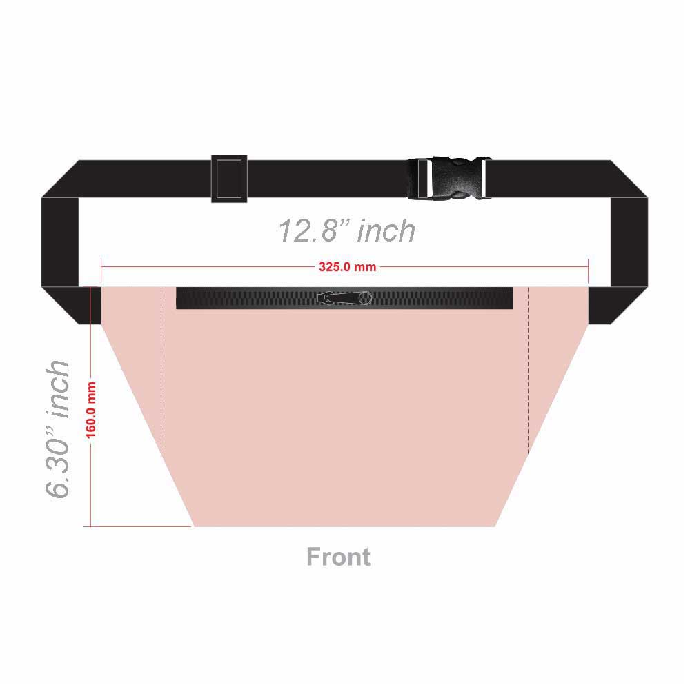 3 Zipper Fanny Pack  Waist Bag thumb 421