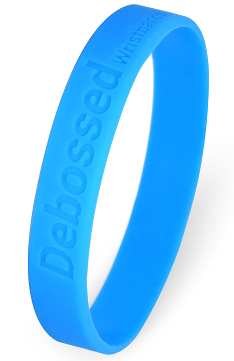 Debossed Wristbands