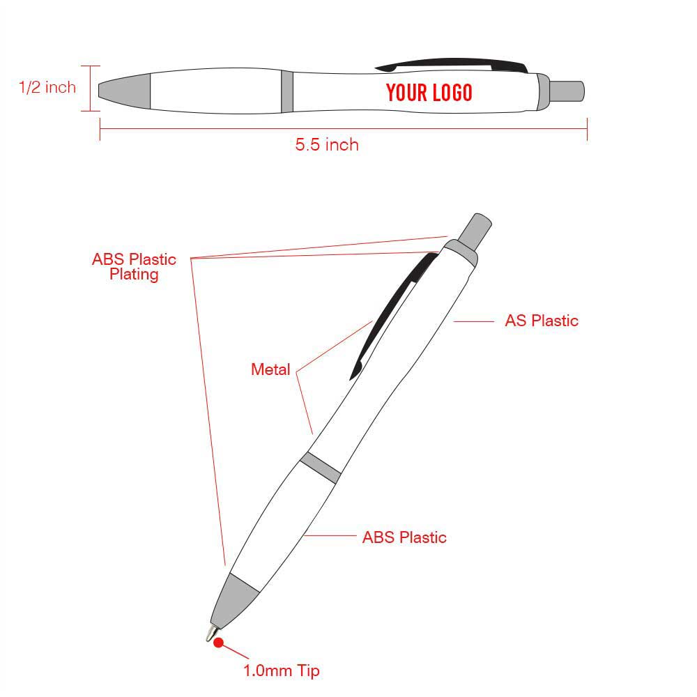 Custom Plastic Pen  thumb 58