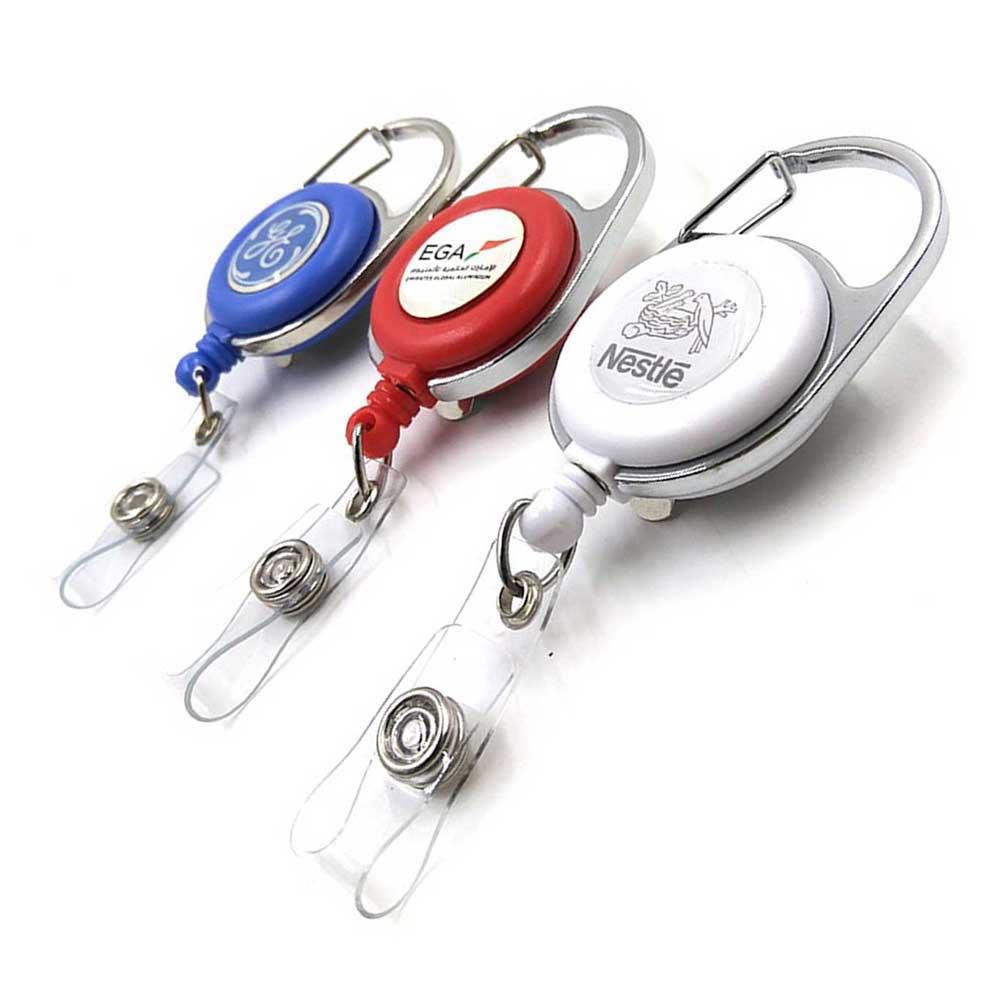 'Carabiner Badge Reel '