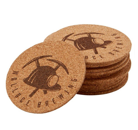 Circle Leather Coaster page