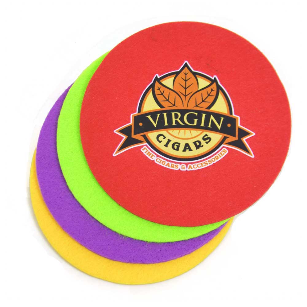 Circle Felt Coaster page