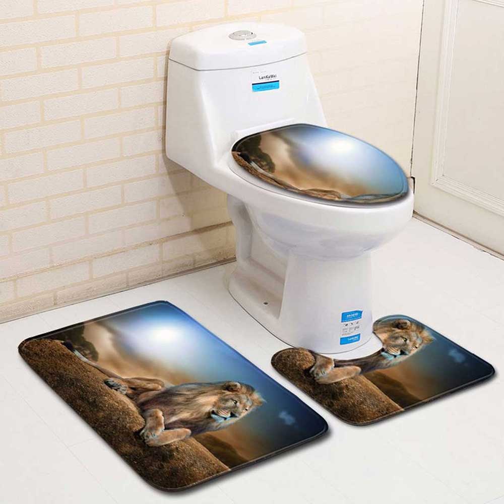 Custom Toilet Seat Cover & Rug thumb 167