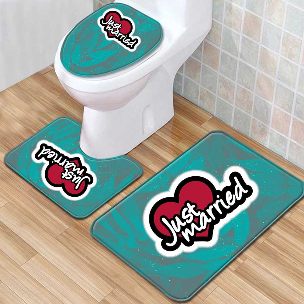 Custom Toilet Seat Cover & Rug