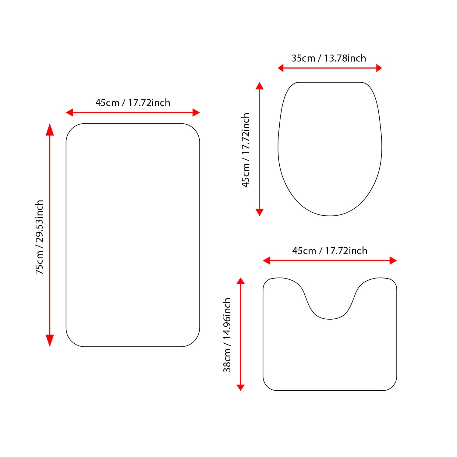 Custom Toilet Seat Cover & Rug thumb 169