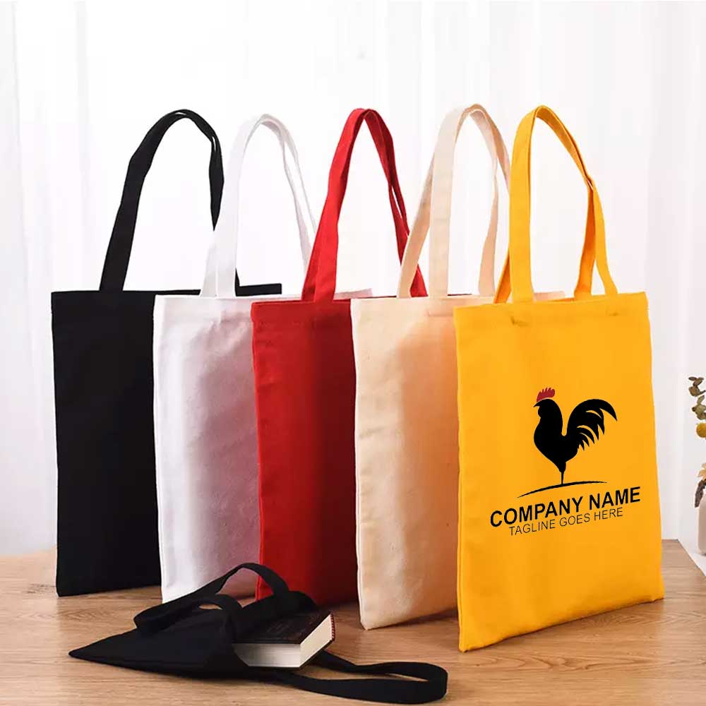 Colored Canvas Tote Bag page