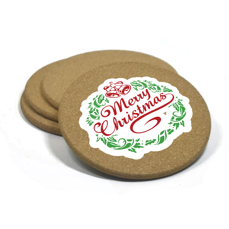 Premium Round Corner Cork Coaster page