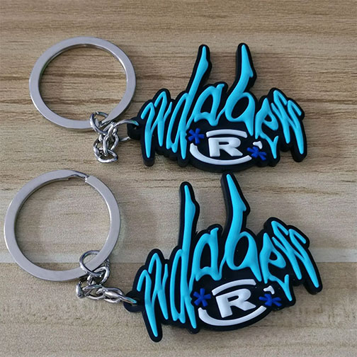 Custom Embossed PVC keyring  thumb 251