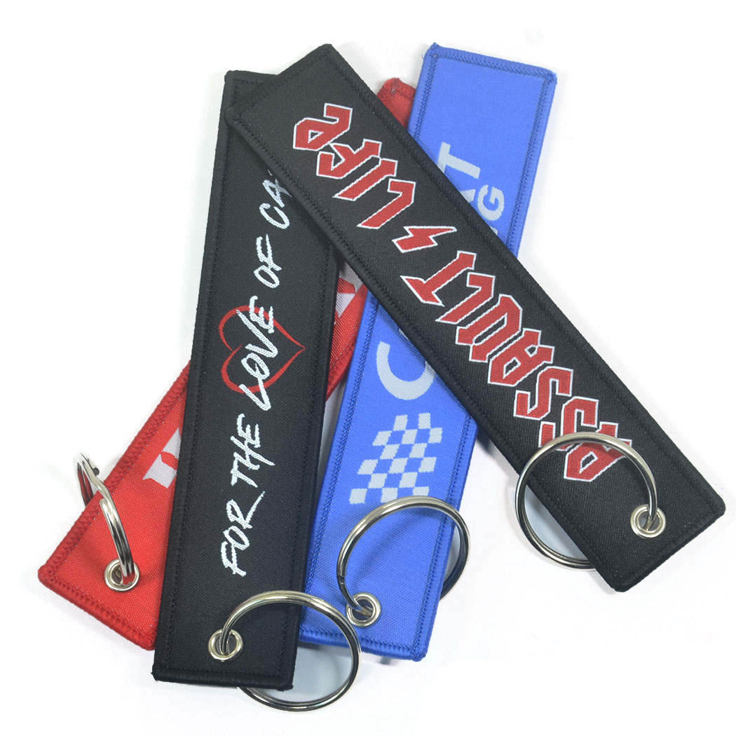 Woven Embroidered Keyring thumb 276