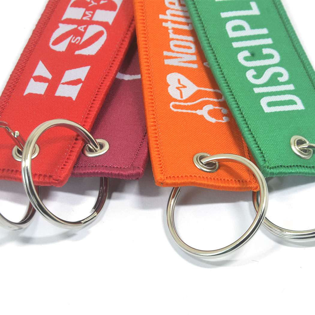 Woven Embroidered Keyring thumb 277