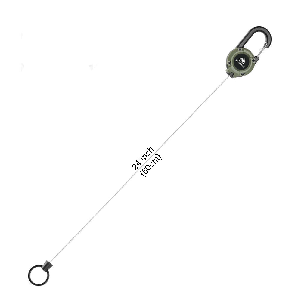 Extra-large Carabiner With steel wire thumb 325