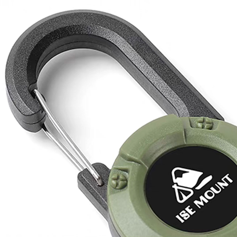 Extra-large Carabiner With steel wire thumb 322