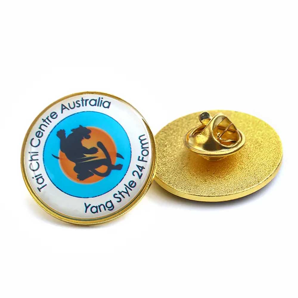 Customized Round Epoxy Lapel Pin page