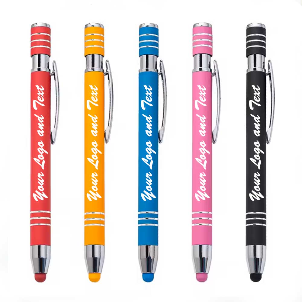 Ballpoint Stylus Metal Pen with Custom logo page