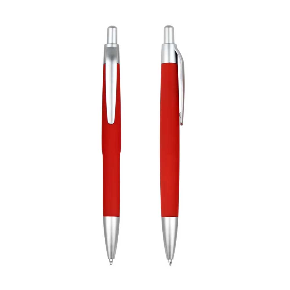 Rubber Coated Plastic Pen with Custom Logo thumb 362