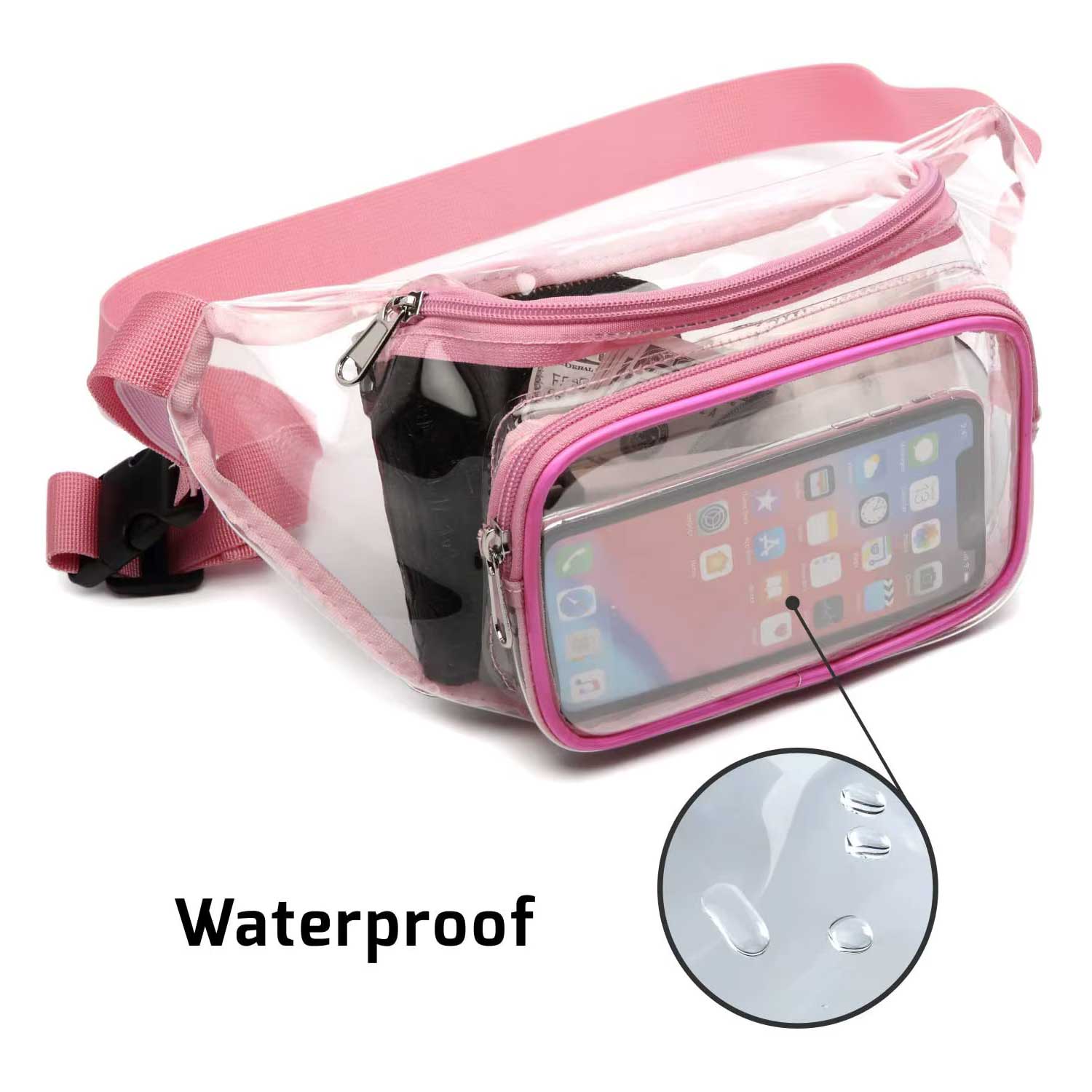 Transpaer Waterproof Fanny Pack Waist Bag thumb 427